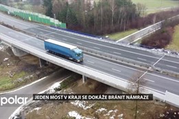 Jeden most v Moravskoslezském kraji se dokáže sám bránit námraze a ledovce