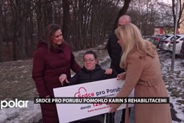 Srdce pro Porubu pomohlo Karin s rehabilitacemi. Vybralo se 128 400 Kč