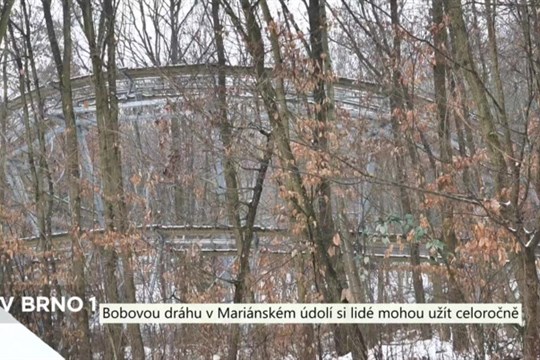 Bobová dráha v Mariánském údolí funguje už od roku 2016