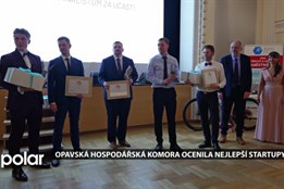 První galavečer Opavské hospodářské komory byl plný očekávání. Vyhlašovaly se nejúspěšnější startupy