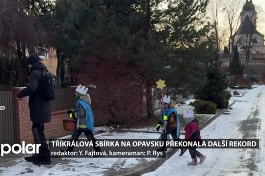 Radost a vděčnost. Tříkrálová sbírka na Opavsku překonala další rekord