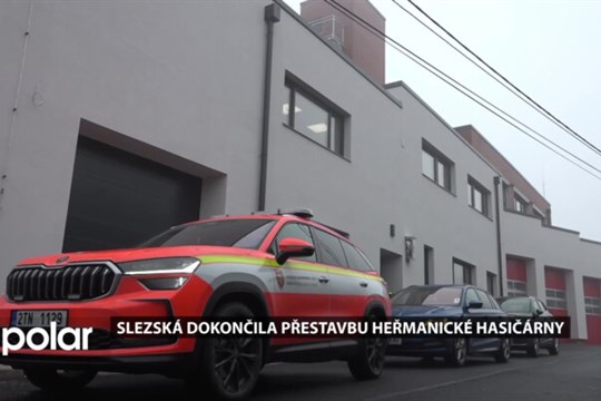 Slezská Ostrava dokončila přestavbu heřmanické hasičárny, stála 51 milionů