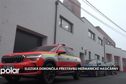 Slezská Ostrava dokončila přestavbu heřmanické hasičárny, stála 51 milionů