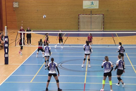 Lvíčata porazila Volleyball Club Veselí v obou nedělních zápasech