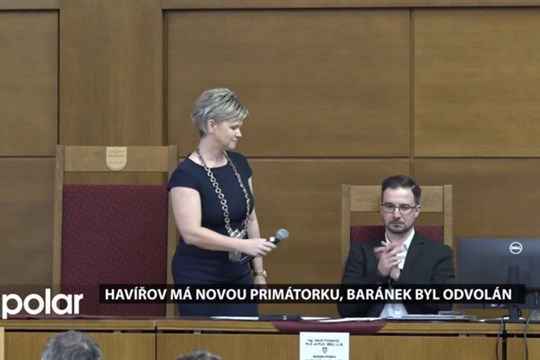 Primátor Havířova Ondřej Baránek byl odvolán na mimořádném zastupitelstvu, nahradí ho Iveta Kočí Palkovská