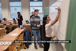 Žáci v Horní Suché se učí řešit konflikty bez hádek