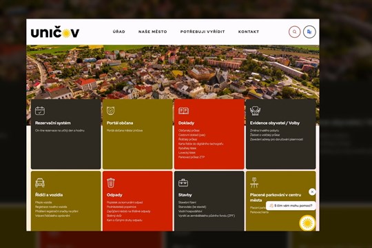 Uničov spustil Portál občana