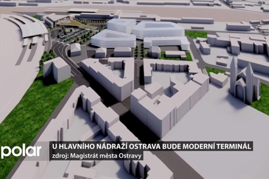 U Hlavního nádraží v Ostravě bude moderní terminál