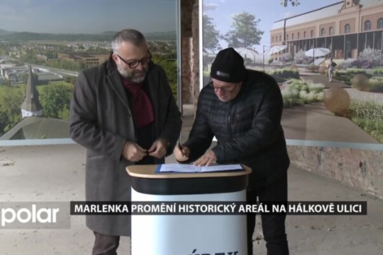 Marlenka zrekonstruuje bývalý textilní areál