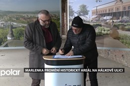 Marlenka zrekonstruuje bývalý textilní areál