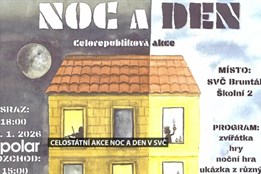 Noc a den v SVČ – celostátní akce pro více než 150 SVČ a domů dětí naplnila dětem pololetní prázdniny