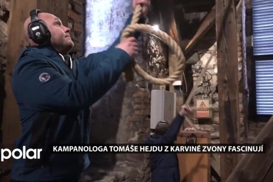 Kampanolog Tomáš Hejda má na starost všechny zvony v diecézi, odjakživa ho fascinují