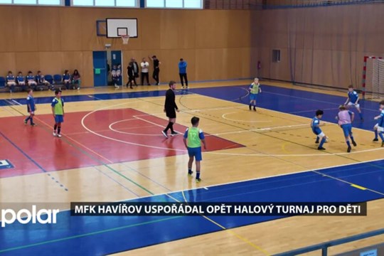 MFK Havířov uspořádal opět halový turnaj pro děti