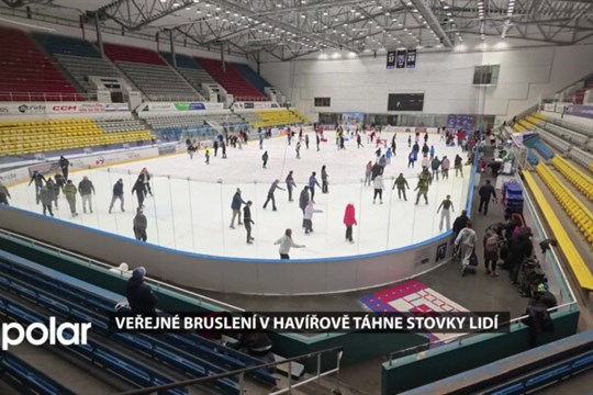 O veřejné bruslení je v Havířově enormní zájem