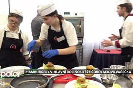 Čokoládová vařečka slaví 26. ročník. Mladí kuchaři tentokrát poměřili síly v přípravě hamburgerů