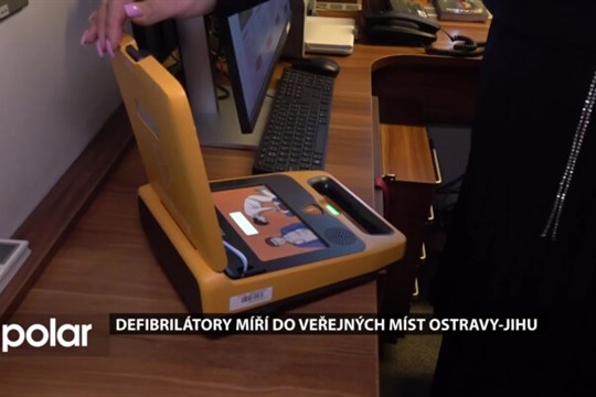 Defibrilátory zachraňují životy. Teď míří  do veřejných prostor Ostravy-Jihu