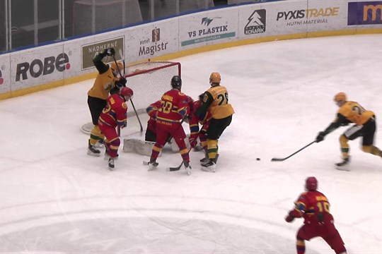 Junioři Vsetína porazili Hvězdu Praha až v prodloužení