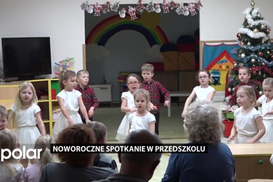 Noworoczne spotkanie w Przedszkolu