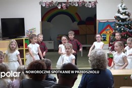 Noworoczne spotkanie w Przedszkolu