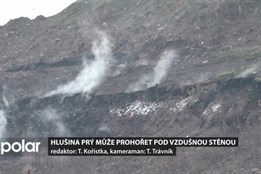 Na haldě v Heřmanicích prý hrozí ekologická katastrofa. Hlušina může prohořet pod vzdušnou stěnou