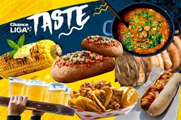 Zelňačka, trhané maso i langoš. Bitvu se Spartou fanouškům zpříjemní street food