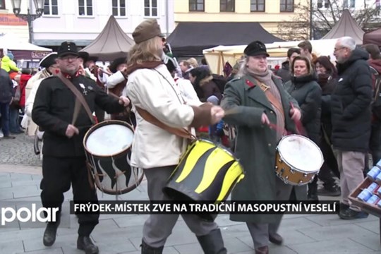 Frýdek-Místek připravil masopust i s průvodem a aktivitami pro děti