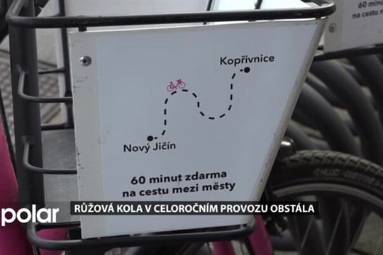 Růžová kola v celoročním provozu obstála