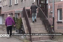 V organizaci Bethel je i v zimě o bezdomovce postaráno, patří pod Slezskou diakonii