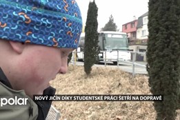 Nový Jičín díky odborné práci studenta Kryštova Žatečky šetří na dopravě