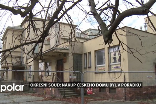 Okresní soud potvrdil regulérnost nákupu Českého domu ve Frýdku-Místku