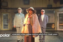 Komorní scéna Aréna v Ostravě uvedla Návštěvu staré dámy v novém pojetí