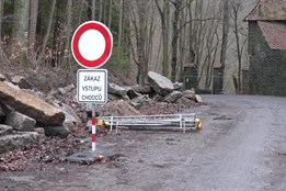 Liberecký kraj opravuje silnici do Kryštofáku