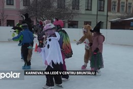 Karneval na ledě přímo v centru bruntálského náměstí