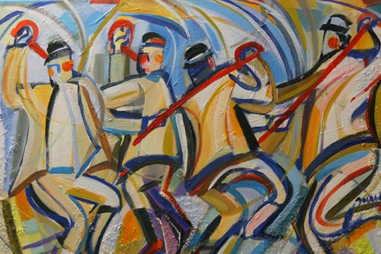 Lenka Jurečková předvedla folklor pestrých barev a abstrakci