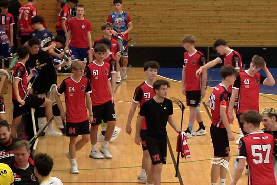 Florbaloví junioři Vsetína porazili Gepardy Brno 10:4 