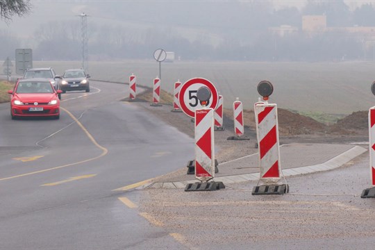 Od poloviny března čeká na řidiče objížďka přes Kněžpole