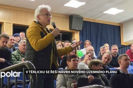 V Těrlicku se řeší návrh nového územního plánu, lidé k němu mají hodně připomínek