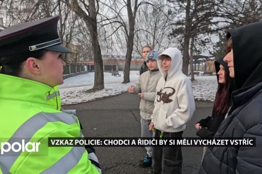 Vzkaz policie: Chodci a řidiči by si měli vycházet vstříc
