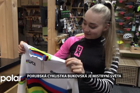 Porubská cyklistka Bukovská je mistryní světa. Je první českou šampionkou v historii