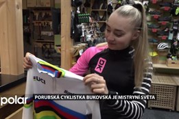 Porubská cyklistka Bukovská je mistryní světa. Je první českou šampionkou v historii