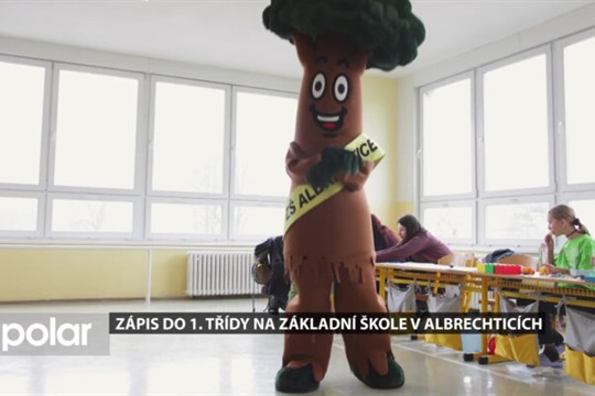Albrechtická základní škola otevřela brány novým školákům.