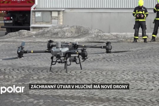 Záchranný útvar HZS v Hlučíně má nové drony