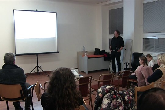 Přednáška zavedla návštěvníky do tajů nejvzdálenějšího národního parku Evropské unie