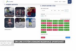On-line systém usnadní rezervace sportovišť