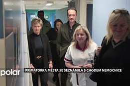 Primátorka Havířova se seznámila s chodem nemocnice, kterou čeká další modernizace