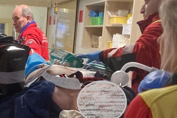 Při explozi domácího kotle muž utrpěl rozsáhlé popáleniny