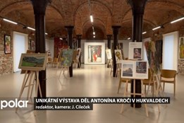 Unikátní pietní výstava obrazů Antonína Kroči v Hukvaldech