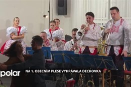 Na prvním obecním plese v Palkovicích vyhrávala dechovka, druhý bude o superhrdinech