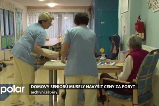 Domovy seniorů musely navýšit ceny za pobyt