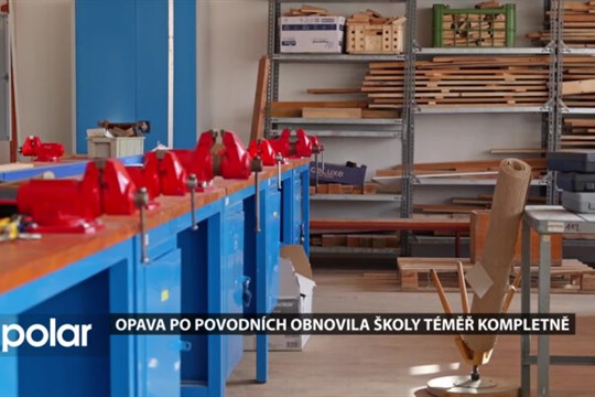 Opava po povodních obnovila školy téměř kompletně, posledním velkým úkolem je rekonstrukce haly na ZŠ Mařádkova